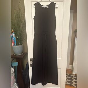 SPANX AirLuxe Black Sleeveless Black Jumpsuit M